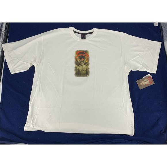 Men's‎ 2Pac Tupac Shakur Winterland Short Sleeve T-Shirt White 2XL NOS - Picture 2 of 7